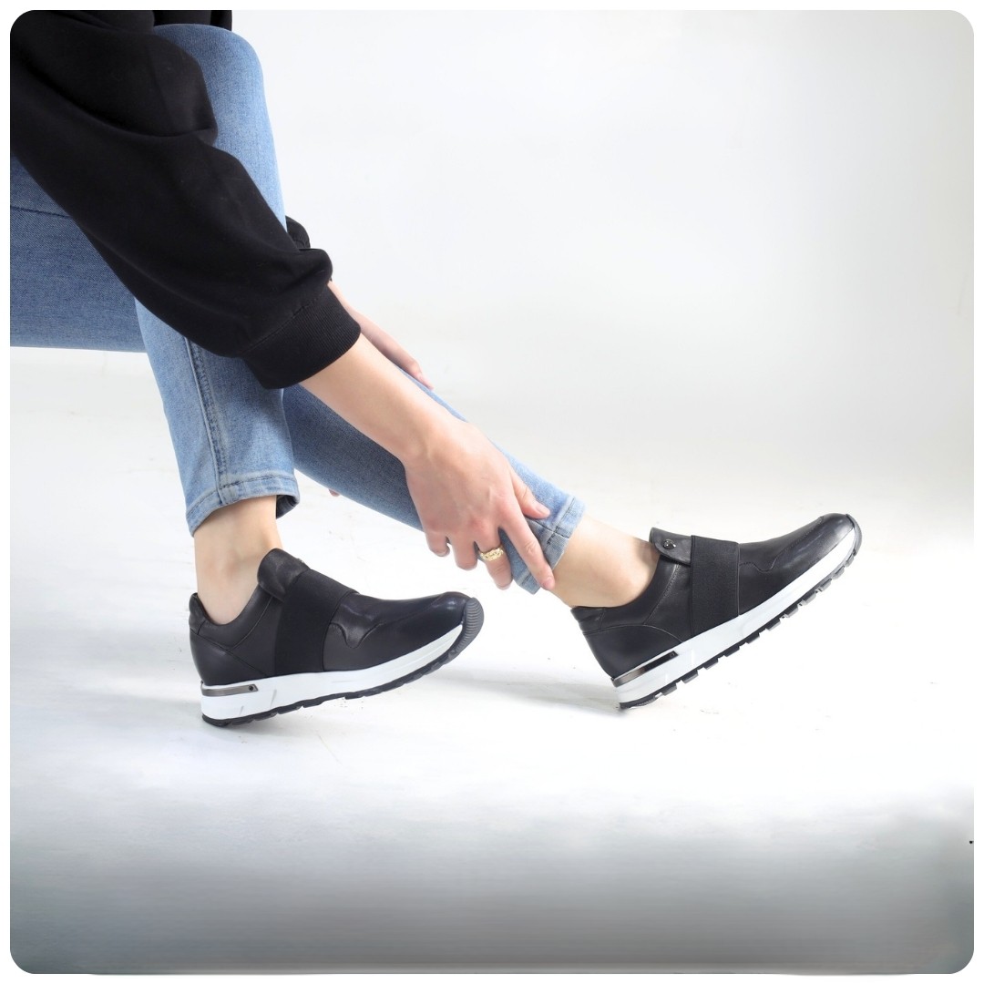 Хар өнгийн платформ casual гутал