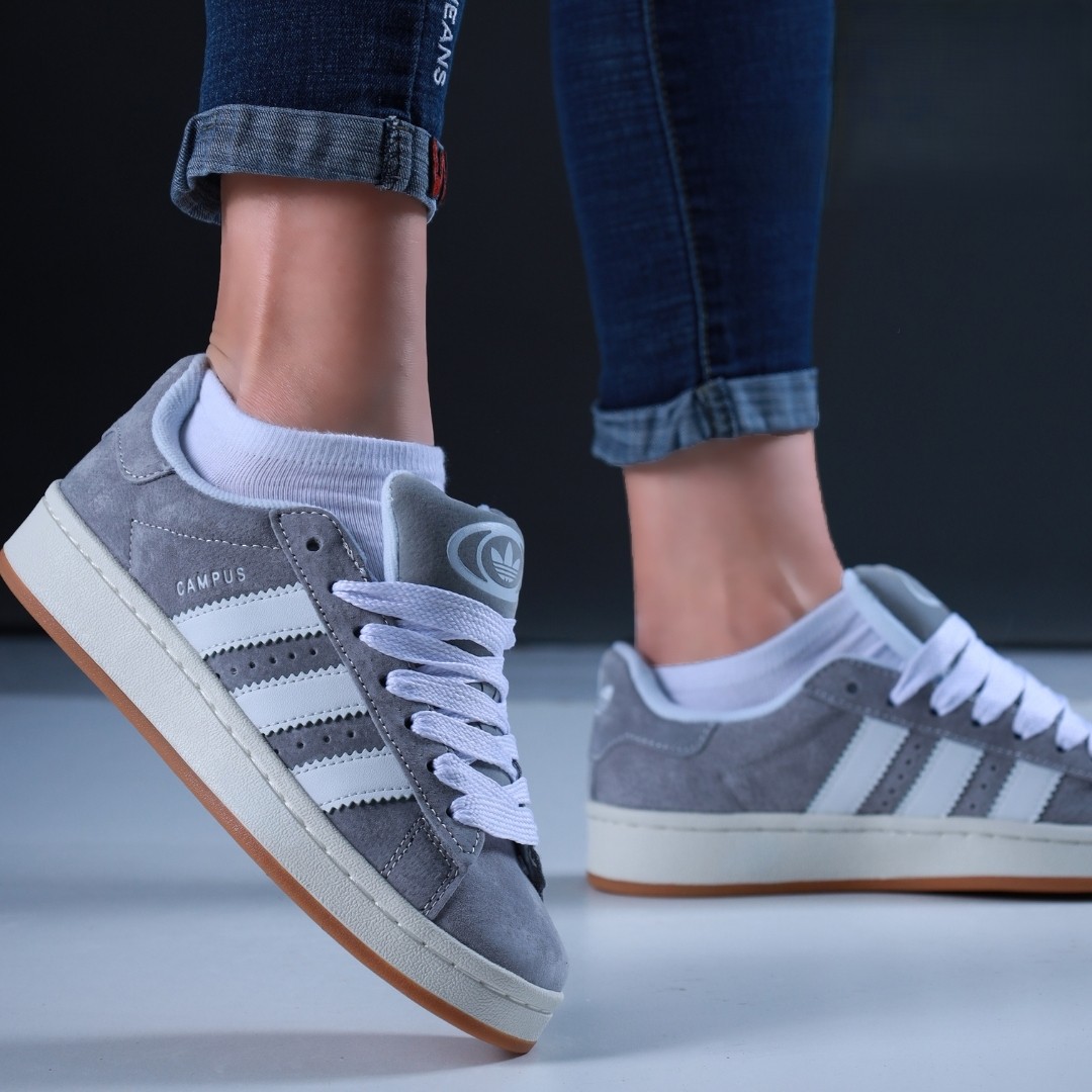 Adidas Campus загварын саарал эрэгтэй пүүз