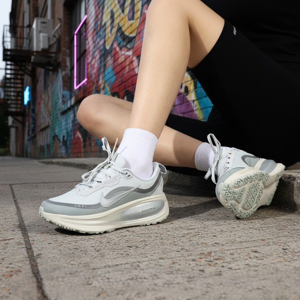 Nike ZoomX цагаан-саарал спорт пүүз
