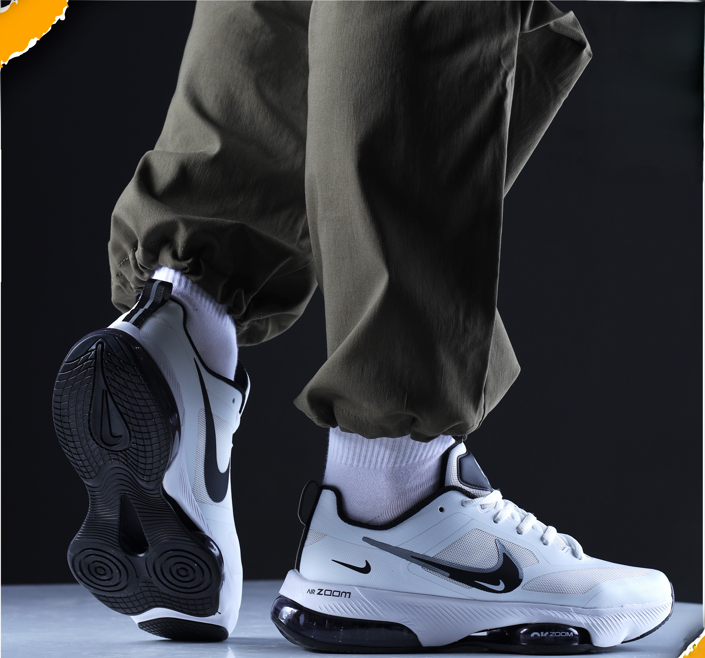 Nike Air Zoom цагаан-хар пүүз